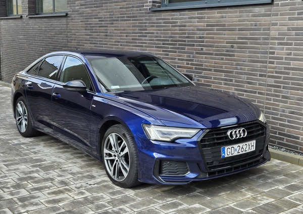 Audi A6 cena 143500 przebieg: 135000, rok produkcji 2021 z Tczew małe 407